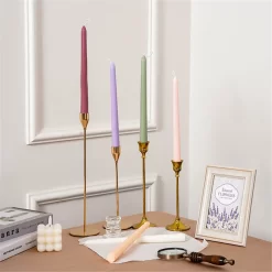 Natural Plant Scented Lemon Fragrant Candles - Image 3