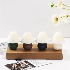 Natural Plant Scented Small Table Lamp Aromatherapy Candles - Image 3