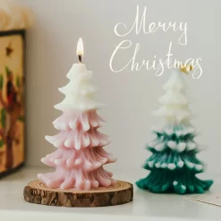 Natural Plant  Christmas Tree Scented Candles - Image 5