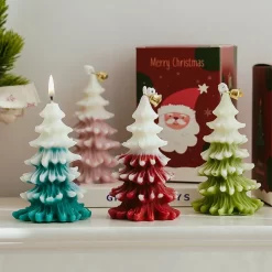 Natural Plant  Christmas Tree Scented Candles - Image 4