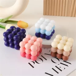 Natural Plant Scented Apricot Candles - Image 5