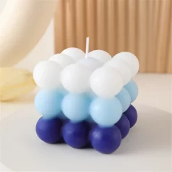 Natural Plant Scented Apricot Candles - Image 2