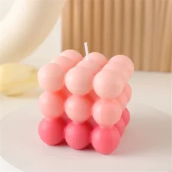 Natural Plant Scented Apricot Candles - Image 6