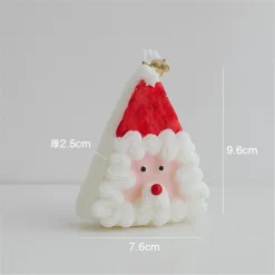 Natural Plant Scented Santa Claus Candles - Image 4
