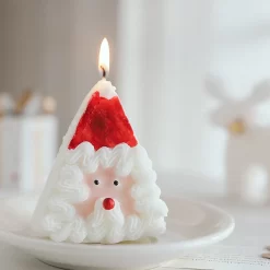 Natural Plant Scented Santa Claus Candles - Image 6
