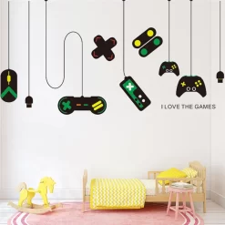 Game Console Game Handle Wall Stickers - Image 3
