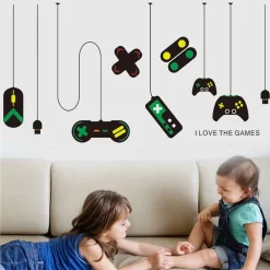 Game Console Game Handle Wall Stickers - Image 2