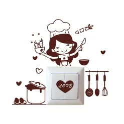 Cute Cartoon Expression Wall Sticker Removable - Image 4