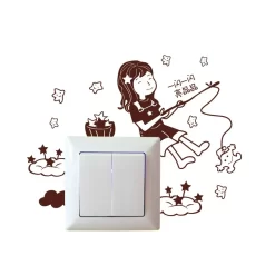 Cute Cartoon Expression Wall Sticker Removable - Image 6