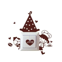 Cute Cartoon Expression Wall Sticker Removable - Image 5
