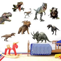 Various Dinosaur Wall Stickers - Image 2