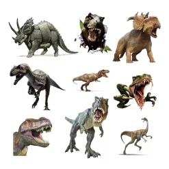 Various Dinosaur Wall Stickers - Image 6