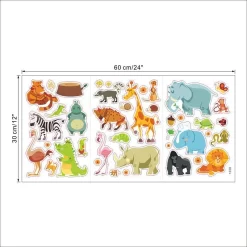 Children's Room Wall Sticker Animals - Image 6