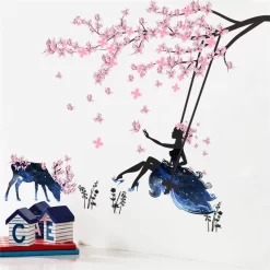 Flower Fairy Plum Blossom Wall Sticker - Image 5
