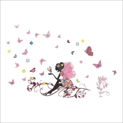 Butterfly Fairy Wall Stickers - Image 4