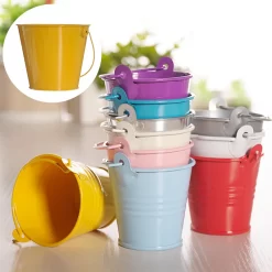 Metal Bucket Wedding Decoration Candy Box - Image 2