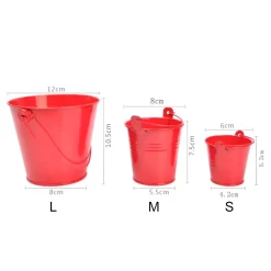 Metal Bucket Wedding Decoration Candy Box - Image 6