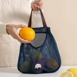 Fruit And Vegetable Hanging Bag Storage - Image 4
