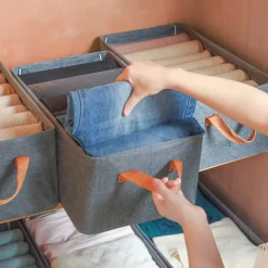 Thicken Clothes Organizer Pants Sweater Storage - Image 2