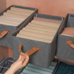 Thicken Clothes Organizer Pants Sweater Storage - Image 4