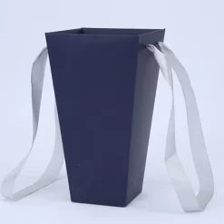 Kraft Paper Flowers Box With Handhold - Image 2