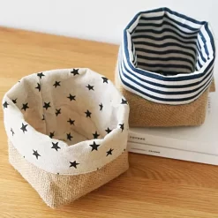 Linen Small Storage Bags - Image 5