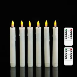 Warm White LED Flameless Candles - Image 2