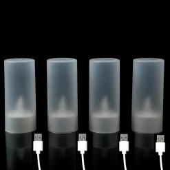 Yellow Light LED Candles - Image 4
