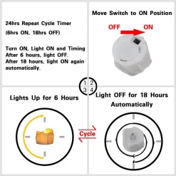 Remote Control Flameless Candles - Image 3