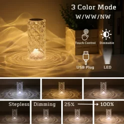 Crystal Table Lamp - Image 4
