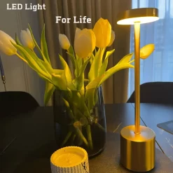 USB Design Rechargeable LED Bedroom Night Light - Image 3