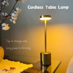 USB Design Rechargeable LED Bedroom Night Light - Image 2