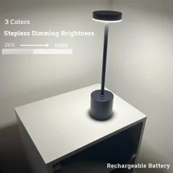 USB Design Rechargeable LED Bedroom Night Light - Image 4