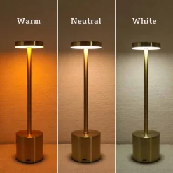 USB Design Rechargeable LED Bedroom Night Light - Image 6