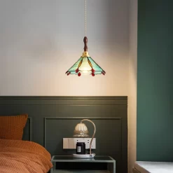 Modern Copper Glass LED Pendant Lamp - Image 2