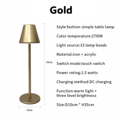 Creative Office Restaurant Bar Table Lamp - Image 6