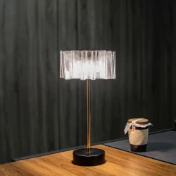 LED Crystal Table Lamp Touch Remote - Image 2