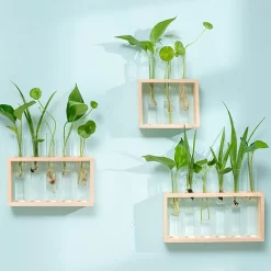 Hydroponic Plants Container with Wood Frame - Image 2