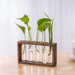 Hydroponic Plants Container with Wood Frame - Image 4