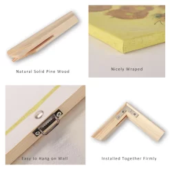 DIY Natural Solid Pine Wood Pictures Frame - Image 4