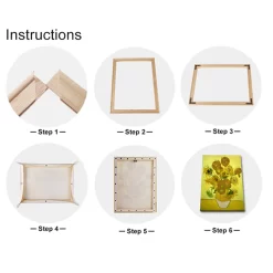 Wooden DIY Picture Photo Frame - Image 2
