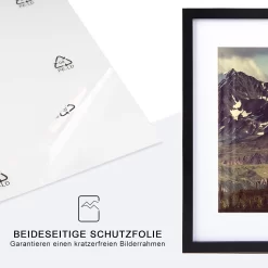 Nordic Wooden Frame For Picture Photo - Image 4