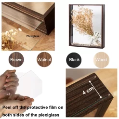 Flowers Photo Frame 4cm Deep Shadow - Image 4