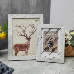 Retro Wooden Photo Frame - Image 4