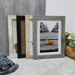 Retro Wood Photo Frame For Wall Hanging - Image 4