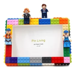 DIY Colorful Building Blocks Photo Frame - Image 5