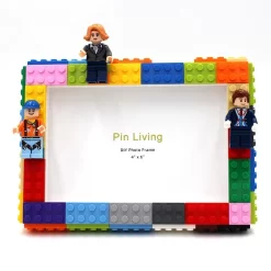 DIY Colorful Building Blocks Photo Frame - Image 4