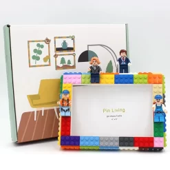 DIY Colorful Building Blocks Photo Frame - Image 6