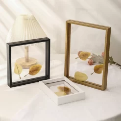 A4 Wooden Glass Photo Frame - Image 2