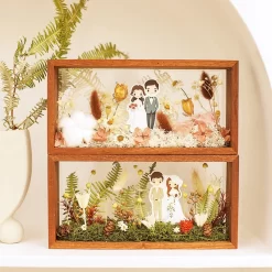 Wooden Picture Frame Transparent Acrylic - Image 3
